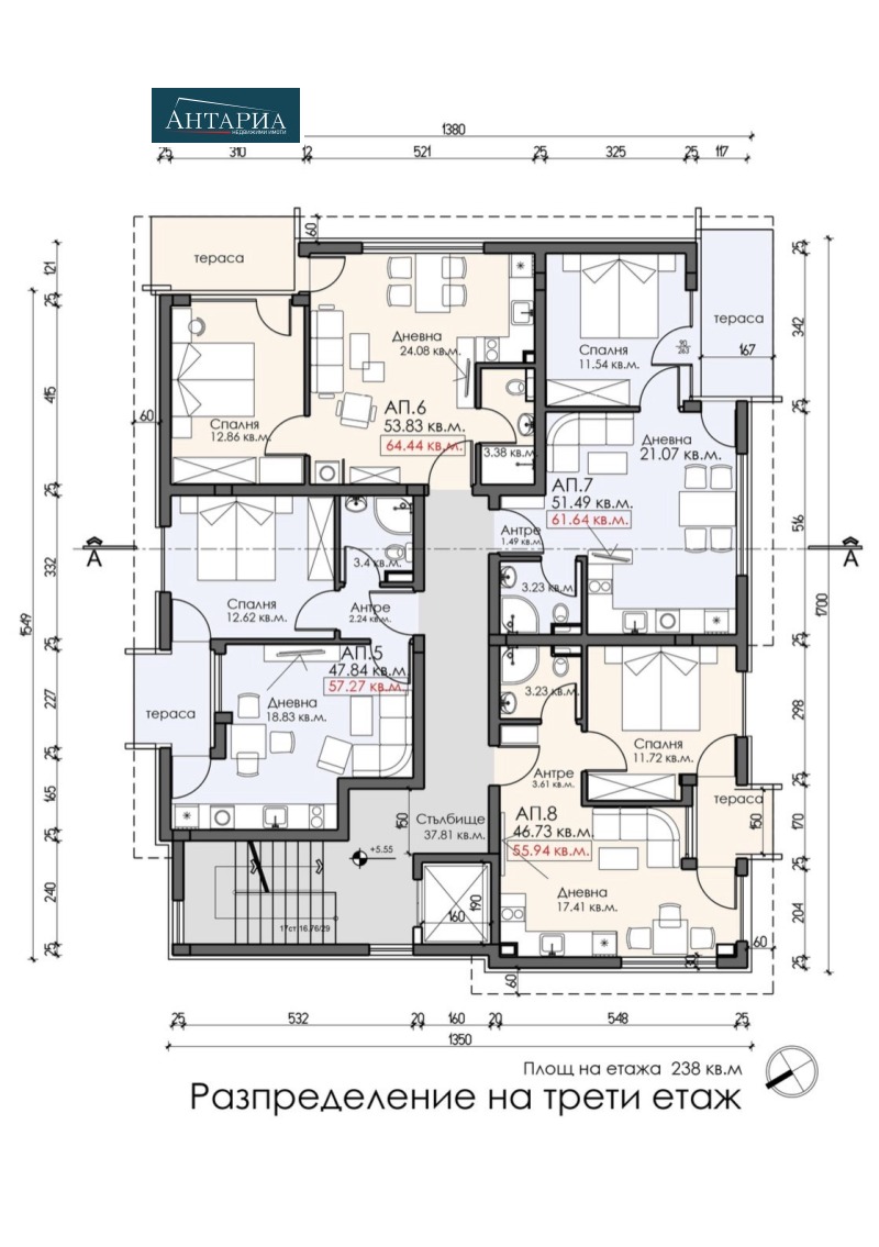 Продава 2-СТАЕН, гр. Созопол, област Бургас, снимка 2 - Aпартаменти - 47448625