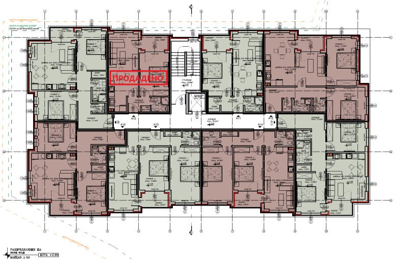 Продава  3-стаен град Хасково , Воеводски , 85 кв.м | 77691835 - изображение [2]