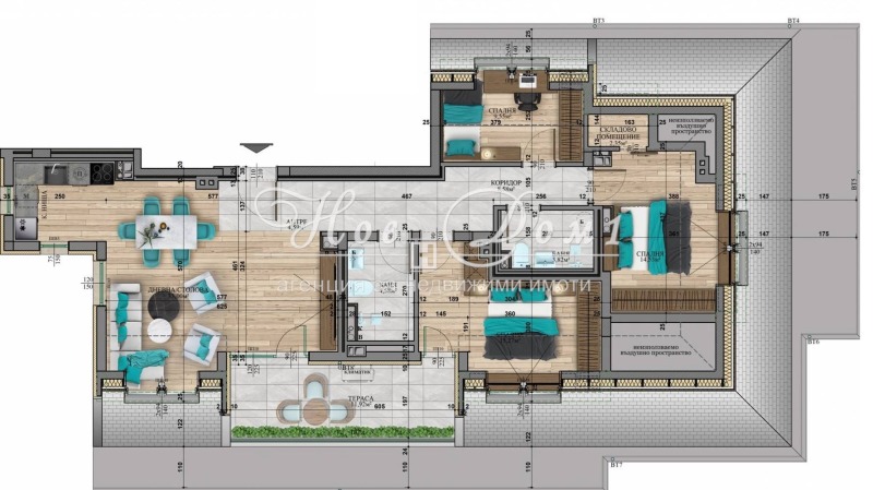 Zu verkaufen  3 Schlafzimmer Sofia , Studentski grad , 155 qm | 57637221 - Bild [3]