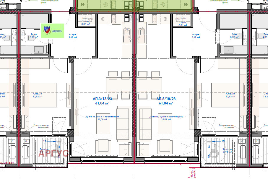 Продава 2-СТАЕН, гр. София, Младост 4, снимка 8 - Апартаменти - 53737149