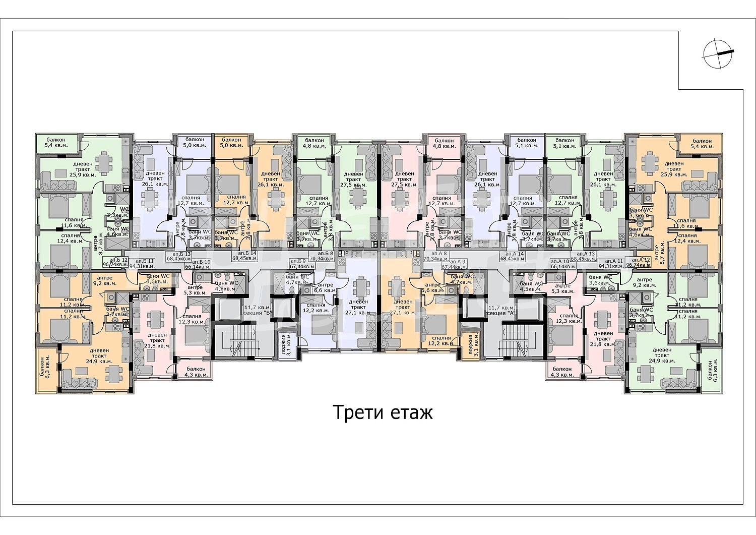 Продава 3-СТАЕН, гр. Варна, Владислав Варненчик 1, снимка 8 - Апартаменти - 55176647