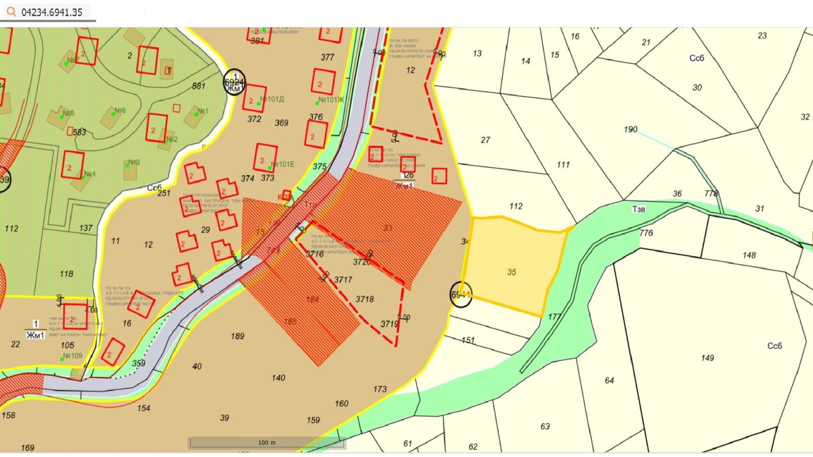 Продава ПАРЦЕЛ, гр. София, с. Бистрица, снимка 3 - Парцели - 55360294