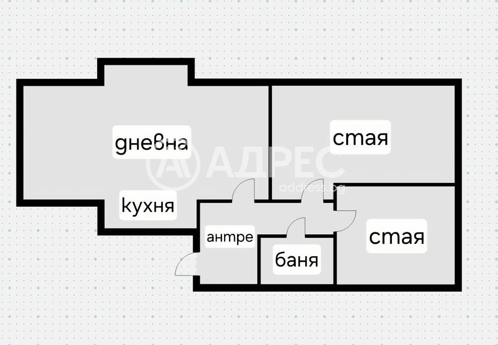 Продава 3-СТАЕН, гр. София, Белите брези
