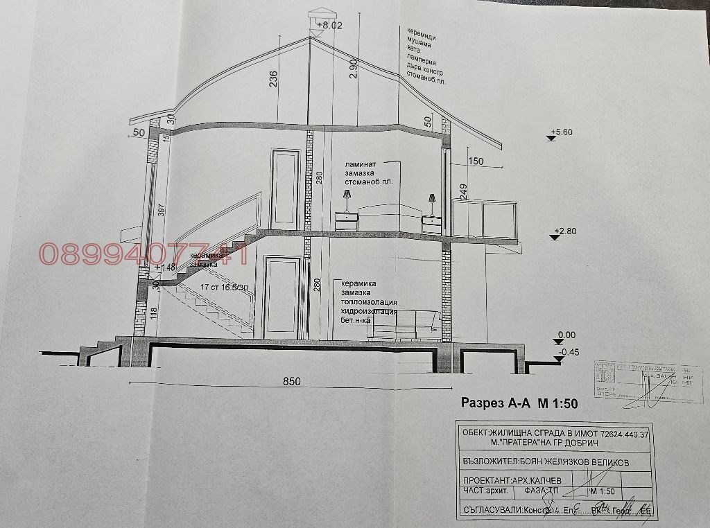 Продава КЪЩА, гр. Добрич, в.з. Лозята, снимка 6 - Къщи - 53712674