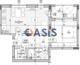Продава 2-стаен област Бургас гр. Несебър - [1] 