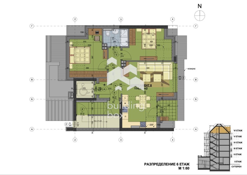 Продава 3-СТАЕН, гр. София, Център, снимка 4 - Aпартаменти - 48026432