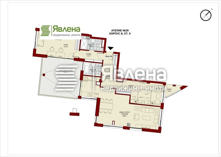 Продава 3-СТАЕН, гр. София, Сердика, снимка 2 - Aпартаменти - 49590236