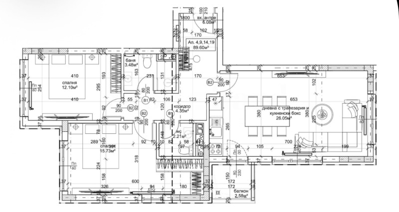 Продава 3-СТАЕН, гр. София, Овча купел 2, снимка 11 - Апартаменти - 53112782