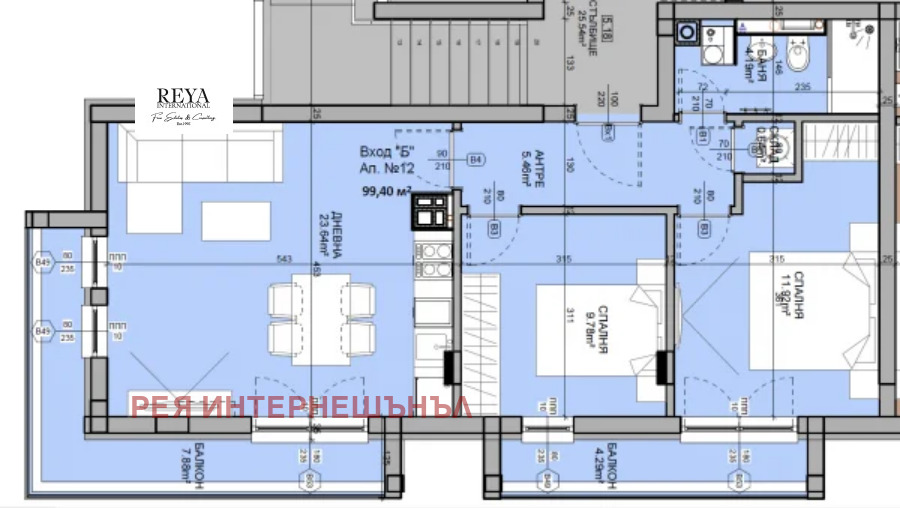 Продава 3-СТАЕН, гр. София, Манастирски ливади, снимка 8 - Апартаменти - 54553061