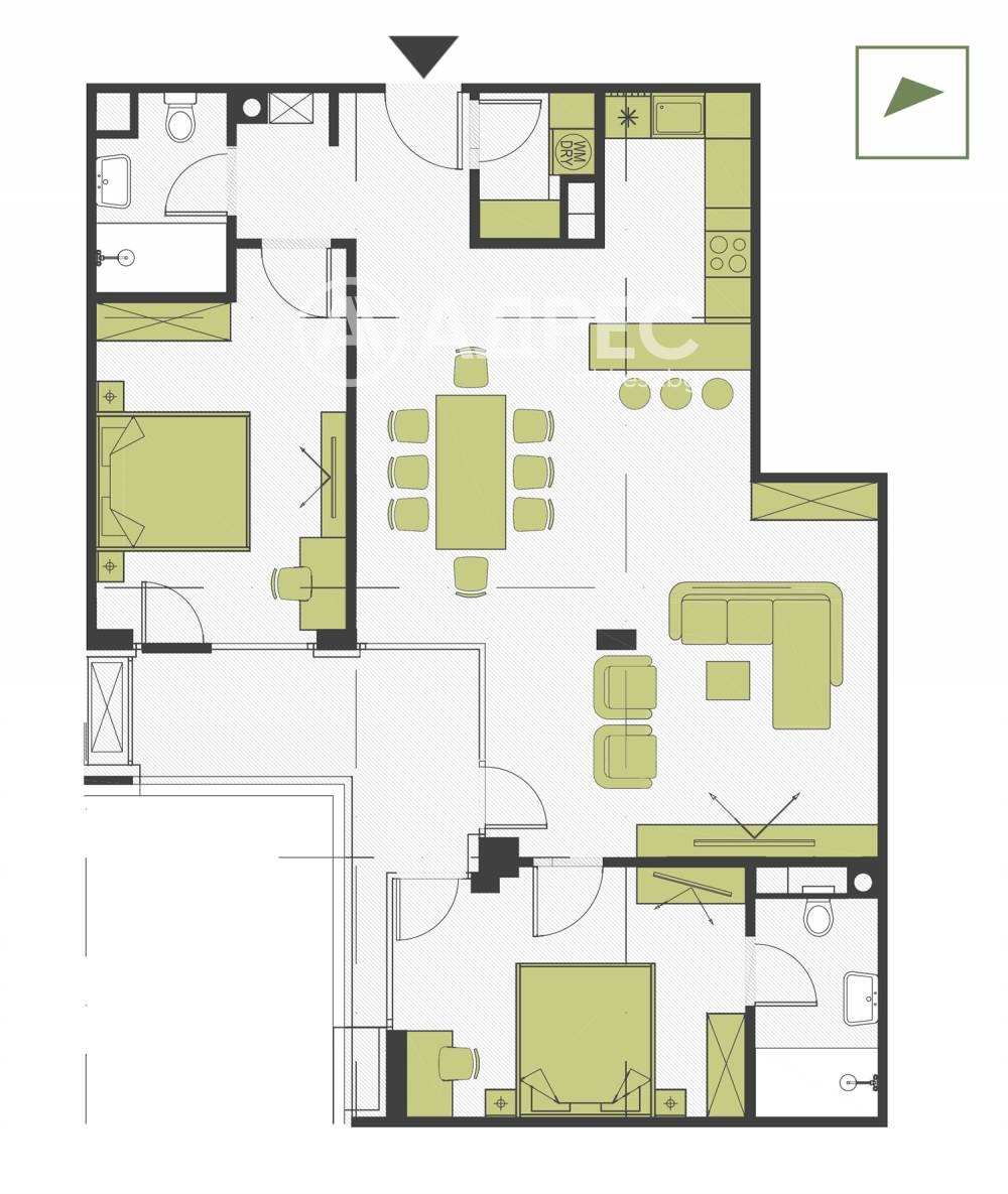 Продава 3-СТАЕН, гр. София, Кръстова вада, снимка 3 - Апартаменти - 55626823