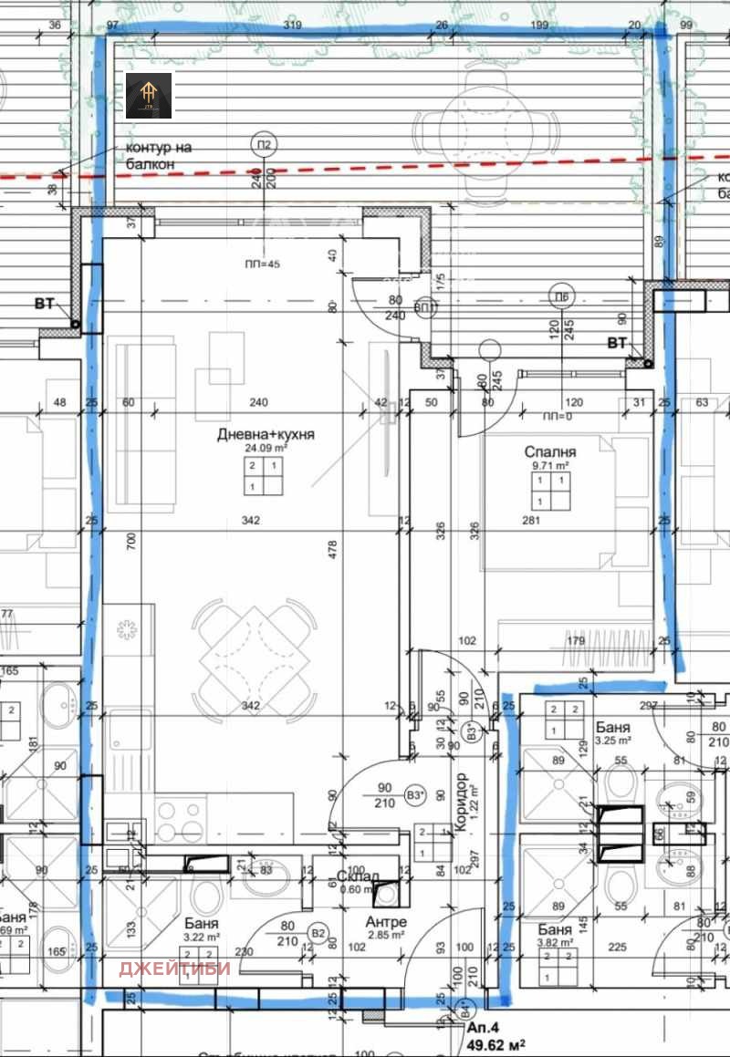 Na prodej  1 ložnice Sofia , Malinova dolina , 100 m2 | 41957290 - obraz [12]