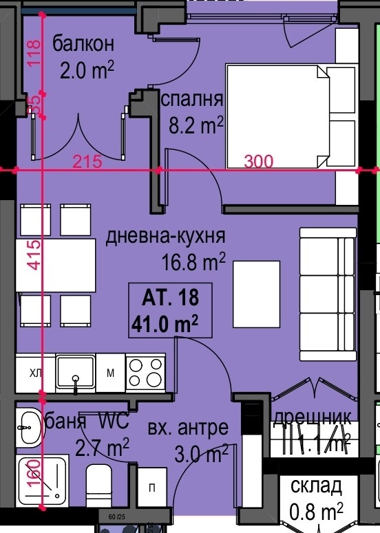 À venda  1 quarto região Burgas , Primorsko , 54 m² | 91535251 - imagem [12]