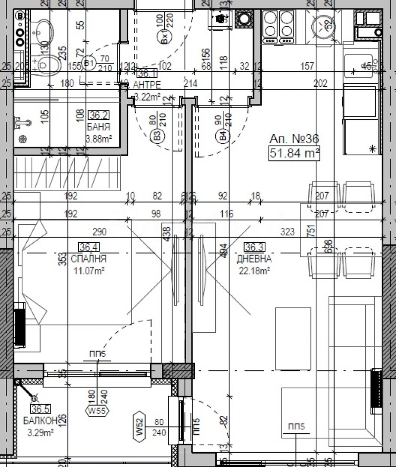 Продава 2-СТАЕН, гр. София, Манастирски ливади, снимка 12 - Апартаменти - 53166737