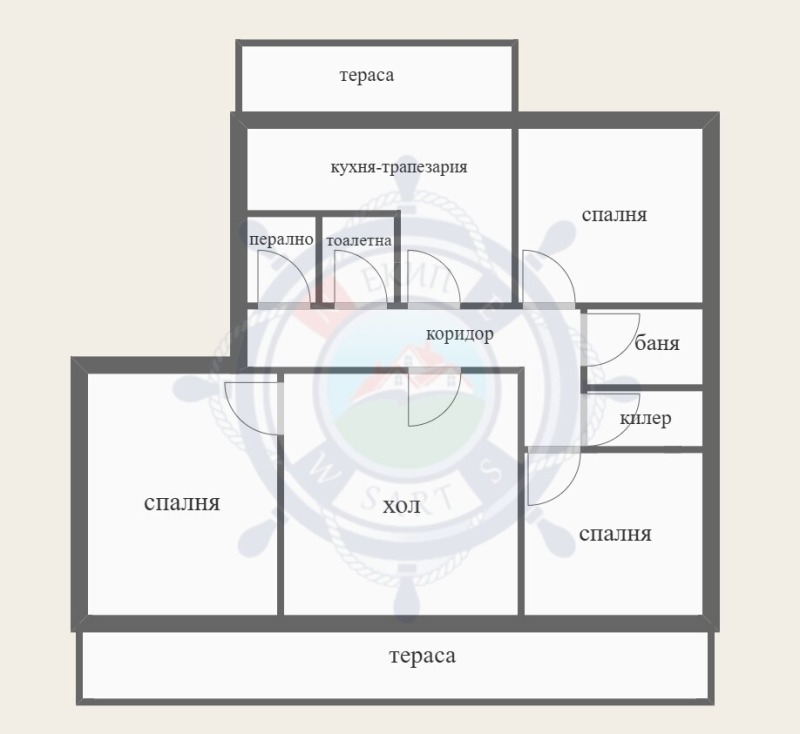 Προς πώληση  3 υπνοδωμάτια Βαρνα , Βαζαρ Λεβσκη , 120 τ.μ | 23712468 - εικόνα [17]