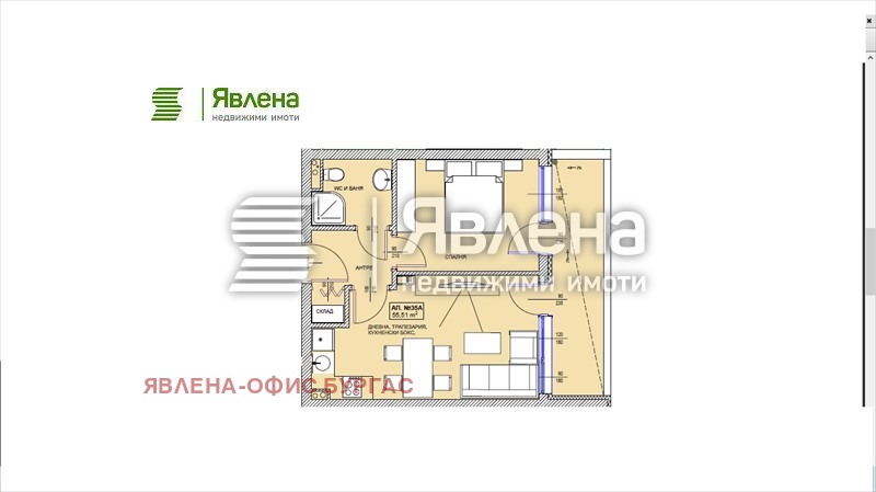 For Sale  1 bedroom region Burgas , Pomorie , 77 sq.m | 20547985 - image [2]