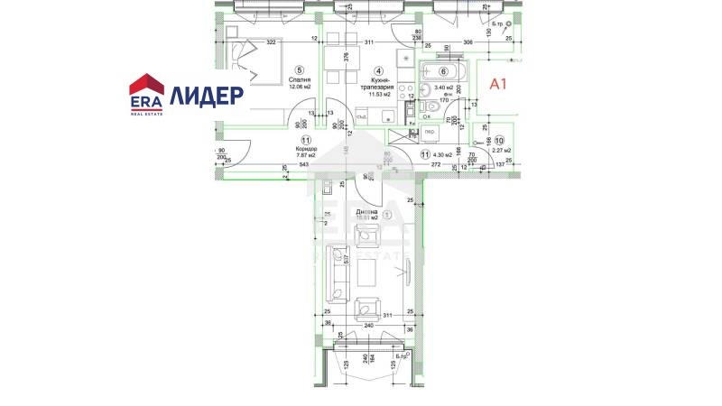 Продава  2-стаен град Русе , Център , 93 кв.м | 95115822 - изображение [5]