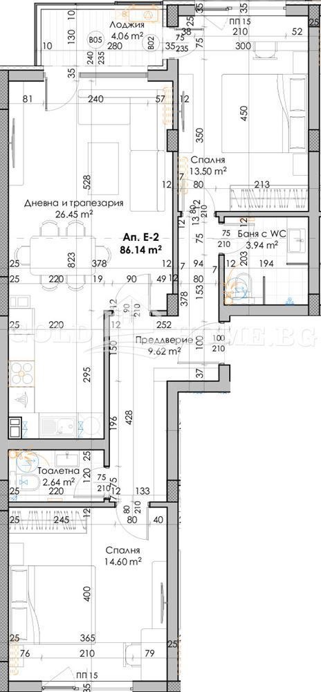 Eladó  2 hálószobás Plovdiv , Juzsen , 102 négyzetméter | 70891751 - kép [7]