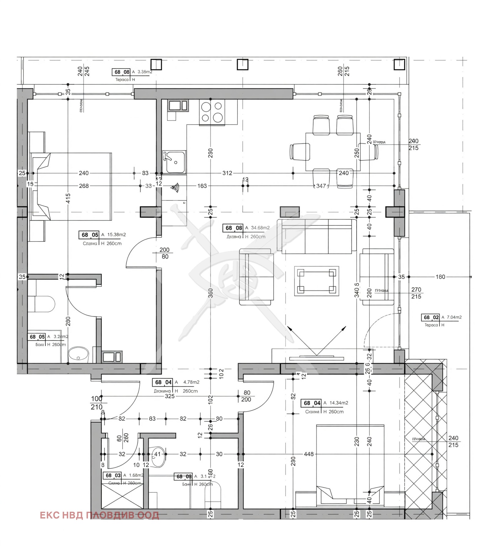 Продава  2-стаен град Пловдив , Захарна фабрика , 104 кв.м | 26932855