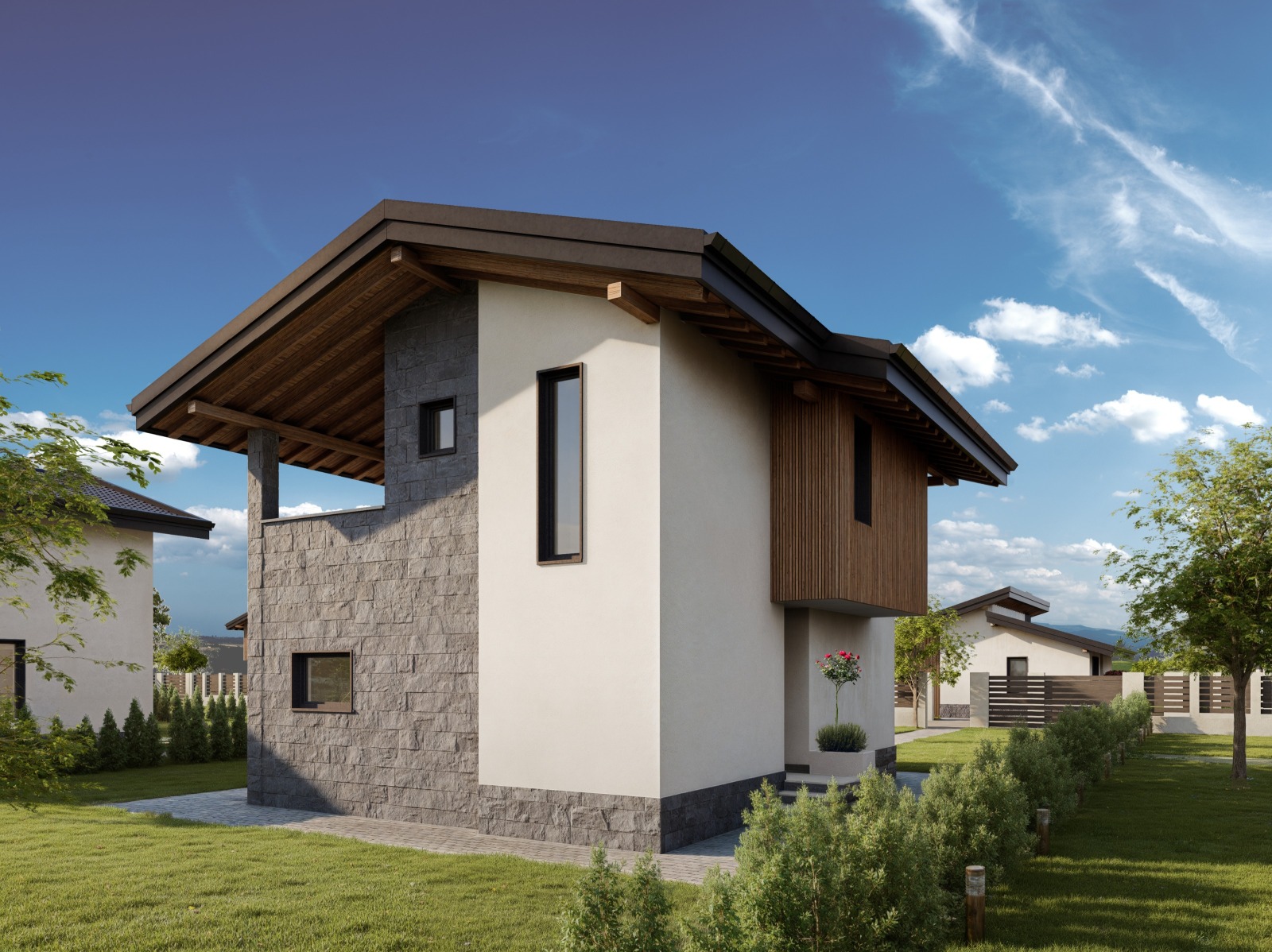Продава КЪЩА, с. Алдомировци, област София област, снимка 2 - Къщи - 53604468