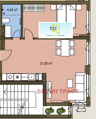 Продава 2-СТАЕН, гр. София, Център, снимка 3 - Aпартаменти - 48282557