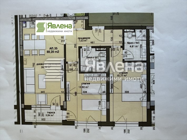 Продава 3-СТАЕН, гр. Пловдив, Тракия, снимка 2 - Апартаменти - 53001693