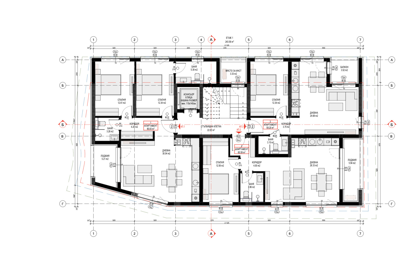 Продава 2-СТАЕН, гр. София, Овча купел, снимка 2 - Апартаменти - 51739433