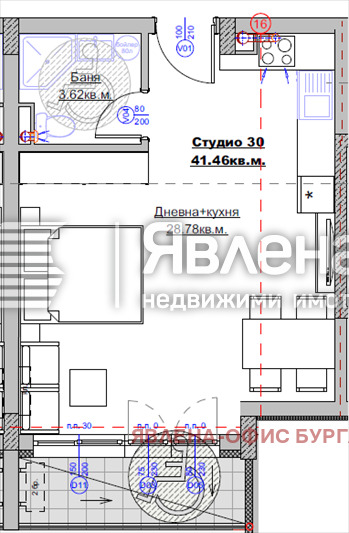 Продава 1-СТАЕН, гр. Царево, област Бургас, снимка 3 - Апартаменти - 53289075