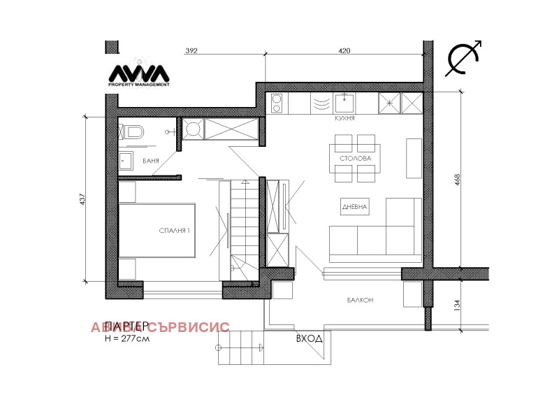 Продава 2-СТАЕН, гр. София, Яворов, снимка 10 - Aпартаменти - 46318640