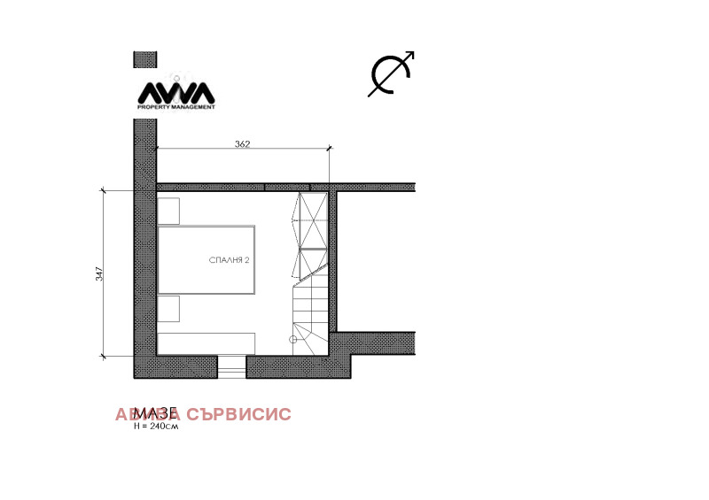 Продава 2-СТАЕН, гр. София, Яворов, снимка 11 - Aпартаменти - 46318640