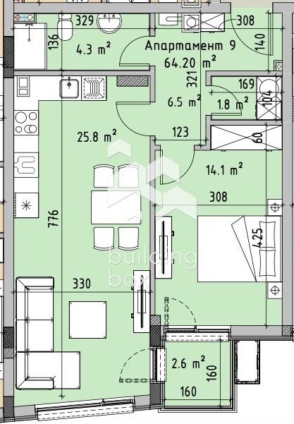 À venda  1 quarto Sofia , Vitocha , 77 m² | 63950942 - imagem [5]