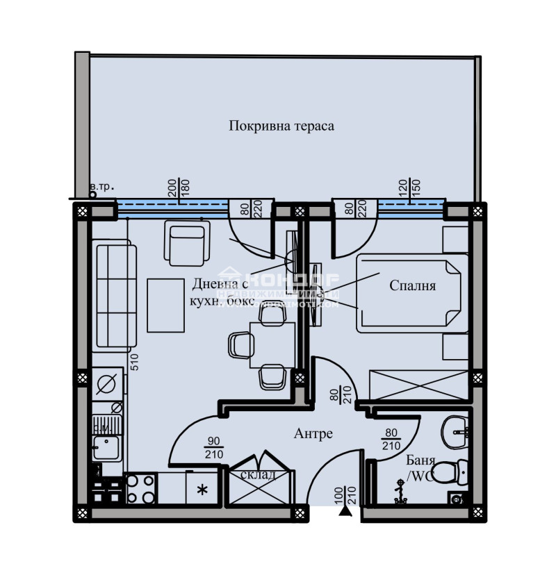 Продава 2-СТАЕН, гр. Пловдив, Въстанически, снимка 2 - Апартаменти - 52717731