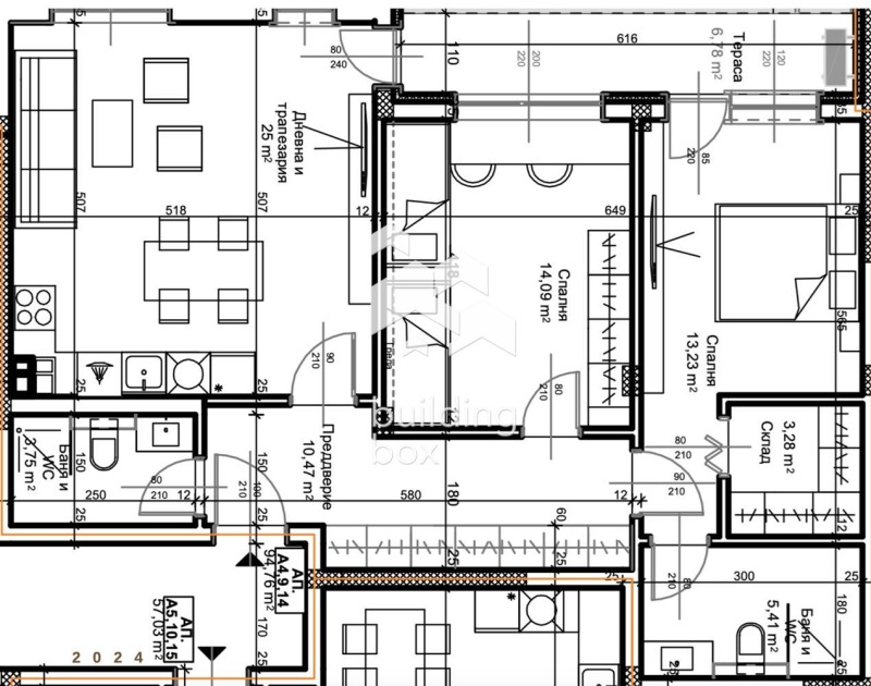 Na sprzedaż  2 sypialnie Plowdiw , Ostromila , 121 mkw | 71324932 - obraz [5]