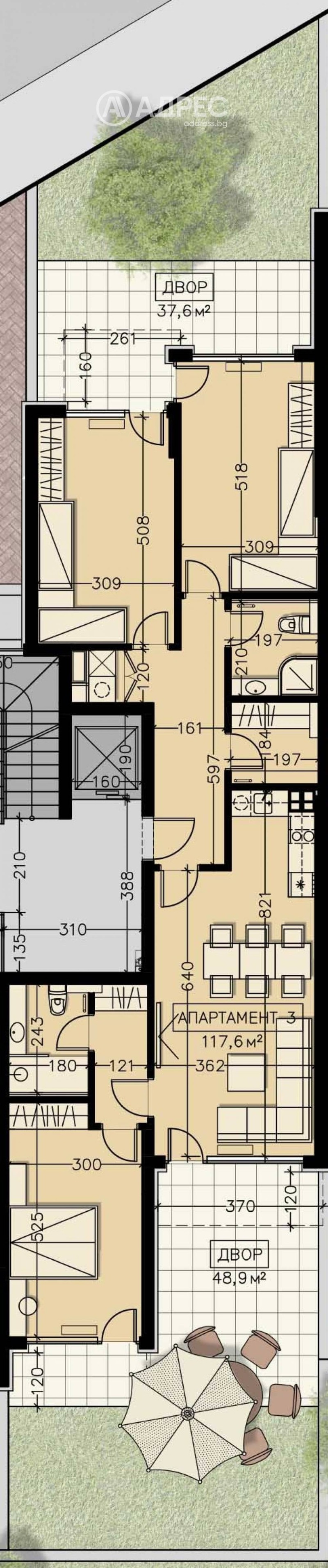Na sprzedaż  3+ sypialni Sofia , Manastirski liwadi , 223 mkw | 66493025 - obraz [5]