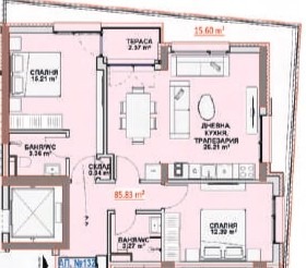 Продава 3-СТАЕН, гр. Бургас, област Бургас, снимка 6