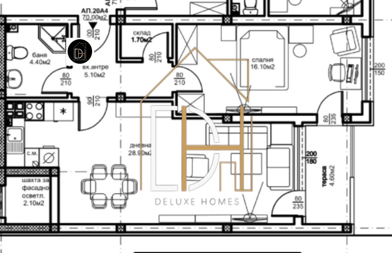 Продава  2-стаен град Пловдив , Южен , 88 кв.м | 83809796