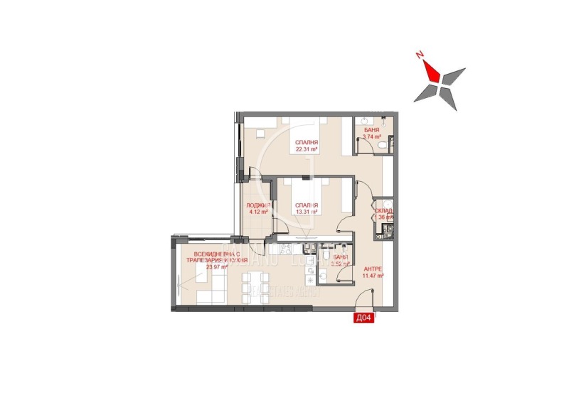 Продава  3-стаен град София , Манастирски ливади , 119 кв.м | 65543257 - изображение [2]
