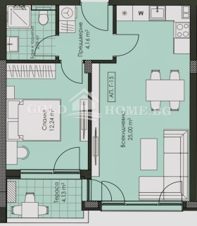 1 bedroom Ostromila, Plovdiv 9