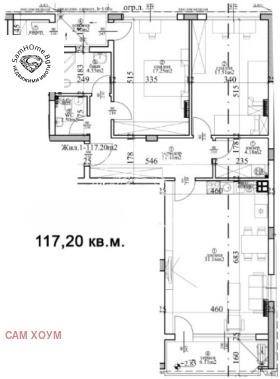 3-стаен град Варна, Център 11