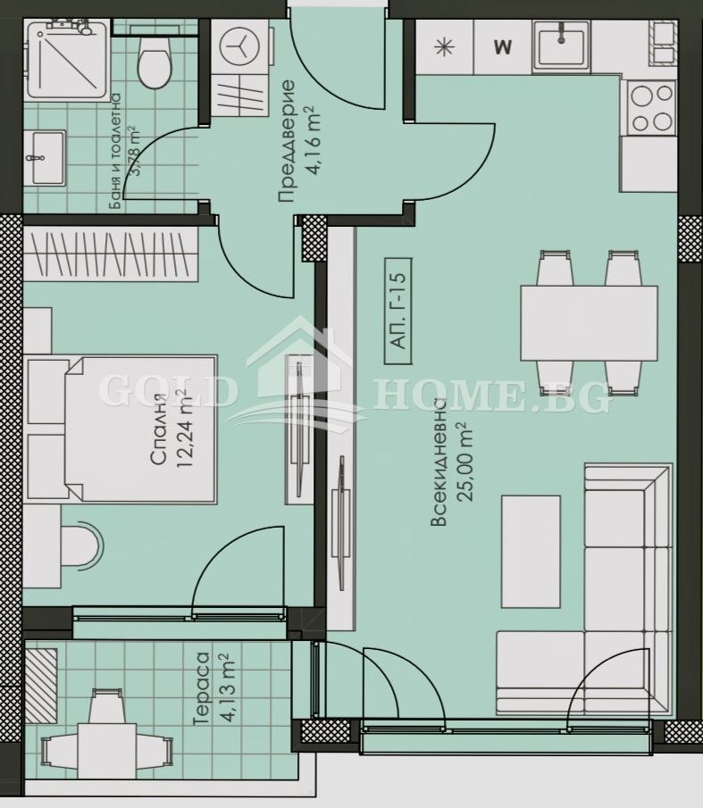 Продава  2-стаен град Пловдив , Остромила , 66 кв.м | 71813960 - изображение [9]