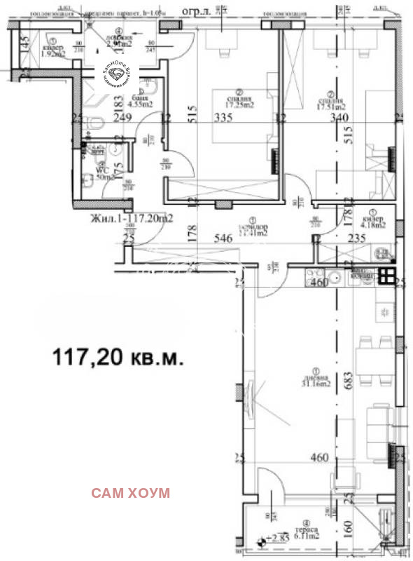 De vânzare  2 dormitoare Varna , Țentâr , 117 mp | 16526023 - imagine [11]