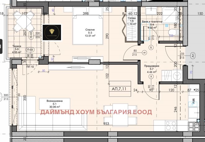 Til salg  1 soveværelse region Plovdiv , Asenovgrad , 77 kvm | 84712928 - billede [2]
