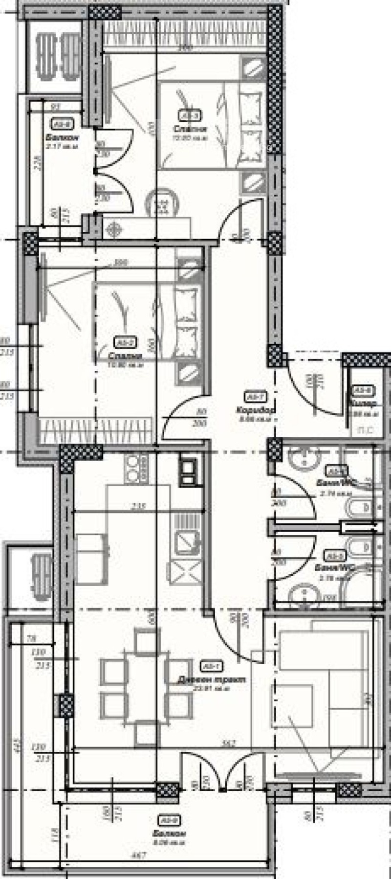 Продава 3-СТАЕН, гр. Варна, Възраждане 4, снимка 3 - Aпартаменти - 48990149