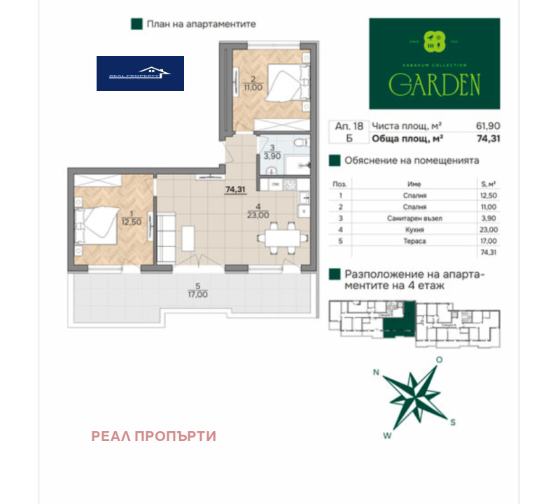 Продава 3-СТАЕН, гр. Варна, м-т Ален мак, снимка 5 - Aпартаменти - 49196604