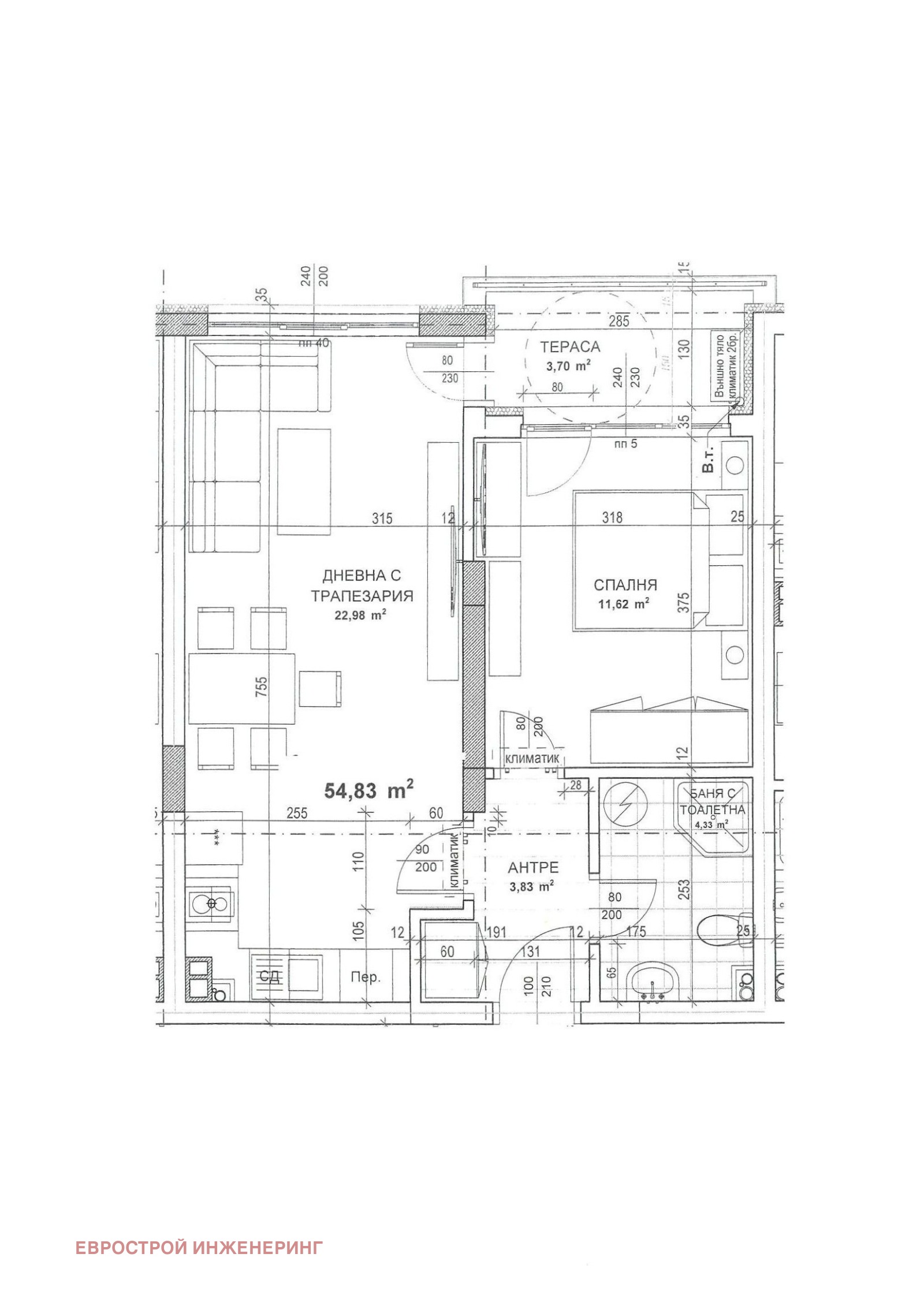 Продава 2-СТАЕН, гр. Стара Загора, Опълченски, снимка 3 - Апартаменти - 55012634