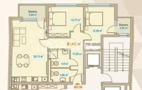 3-СТАЕН, 129 m2