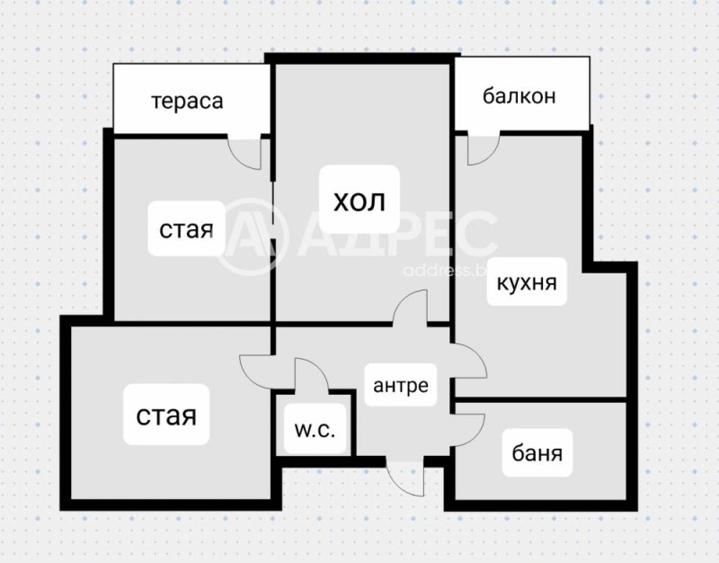 Продава 3-СТАЕН, гр. София, Карпузица, снимка 5 - Aпартаменти - 42008417