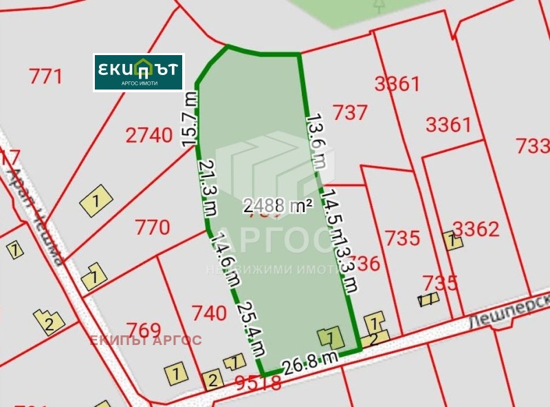 Продава ПАРЦЕЛ, гр. Варна, м-т Боровец - север, снимка 5 - Парцели - 52718811