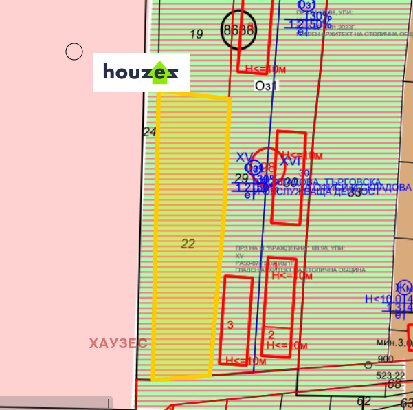 Продава ПАРЦЕЛ, гр. София, Враждебна, снимка 2 - Парцели - 54815692