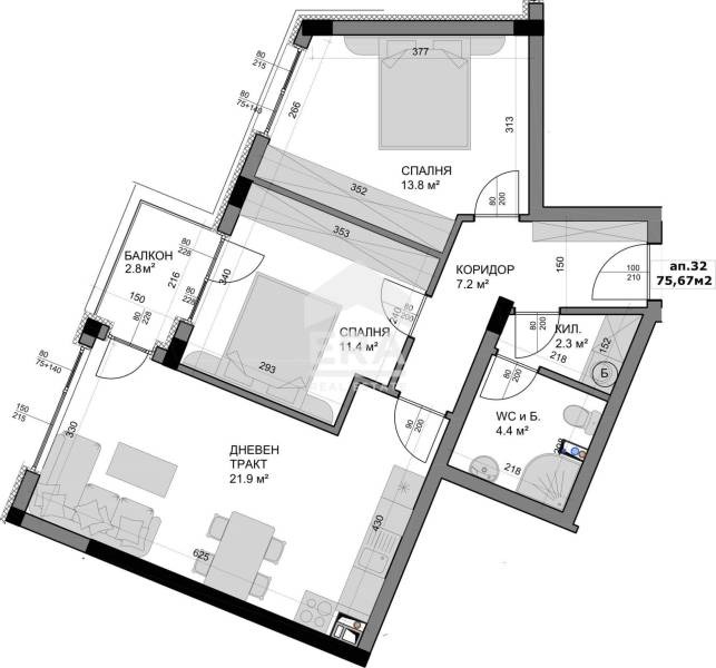 Продава 3-СТАЕН, гр. Варна, Владислав Варненчик 1, снимка 8 - Aпартаменти - 49313739