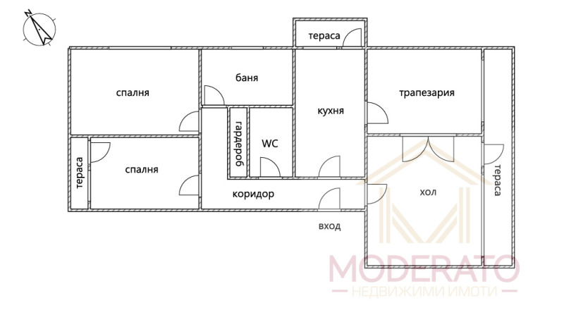 Продава МНОГОСТАЕН, гр. Бургас, Център, снимка 3 - Апартаменти - 52486905
